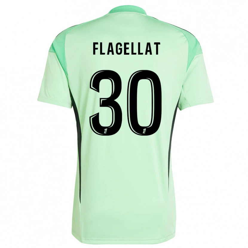 Danxen Kinder Alizée Flagellat #30 Trikot Hellgrün Schwarz Torwarttrikot 2025/26 Österreich