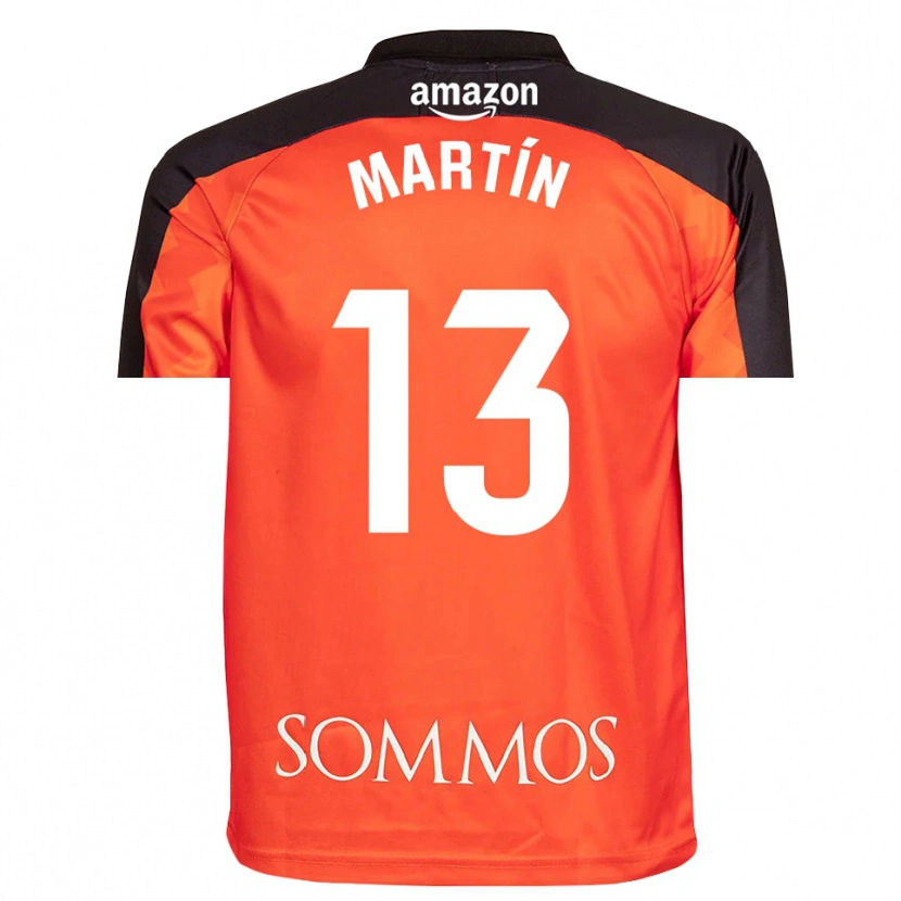 Danxen Kinder Dani Martín #13 Trikot Orange Schwarz Torwarttrikot 2025/26 Österreich