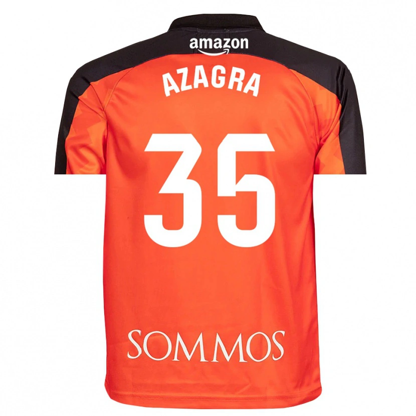 Danxen Kinder Nico Azagra #35 Trikot Orange Schwarz Torwarttrikot 2025/26 Österreich