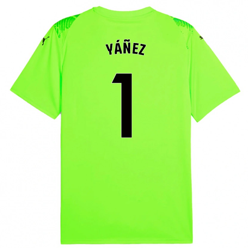 Danxen Kinder Rubén Yáñez #1 Trikot Rasen Grün Torwarttrikot 2025/26 Österreich