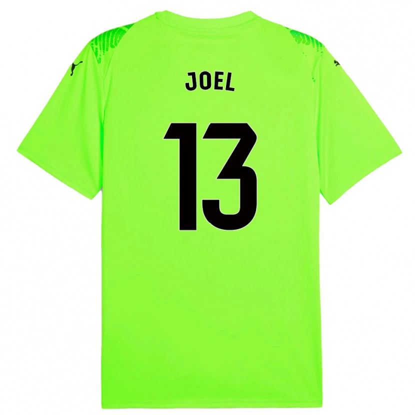 Danxen Kinder Christian Joel #13 Trikot Rasen Grün Torwarttrikot 2025/26 Österreich