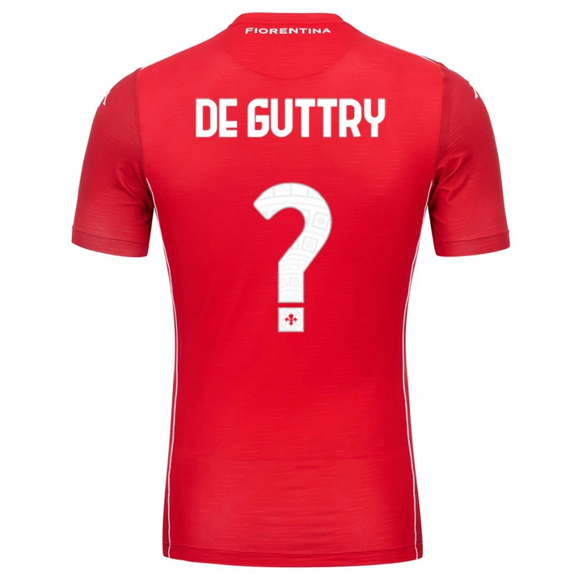 Danxen Kinder Elia De Guttry #0 Trikot Rot Weiß Torwarttrikot 2025/26 Österreich