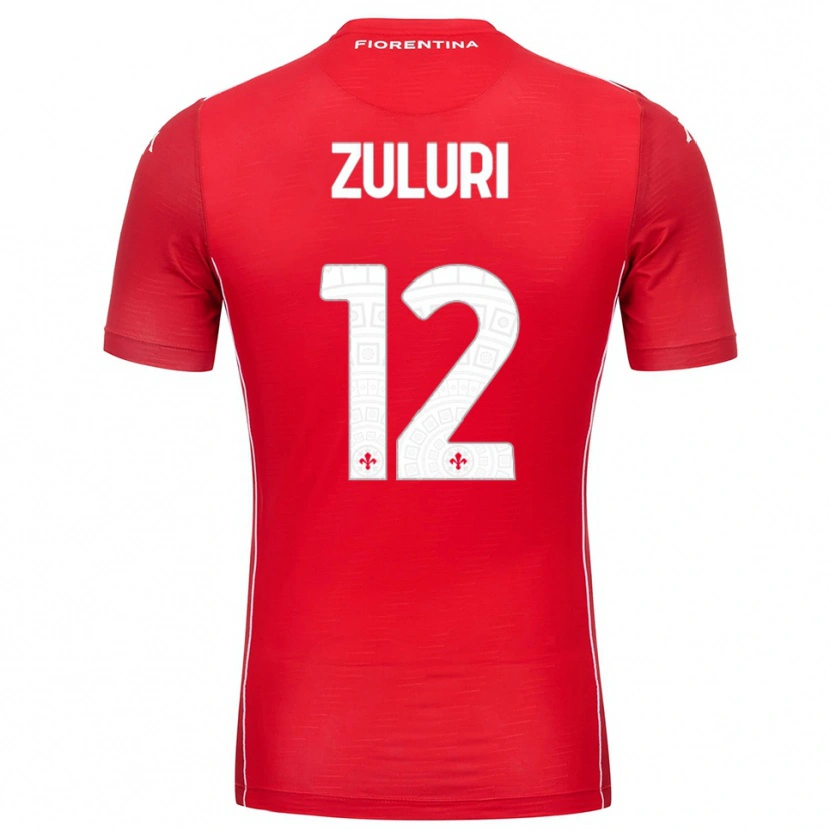 Danxen Kinder Athena Zuluri #12 Trikot Rot Weiß Torwarttrikot 2025/26 Österreich