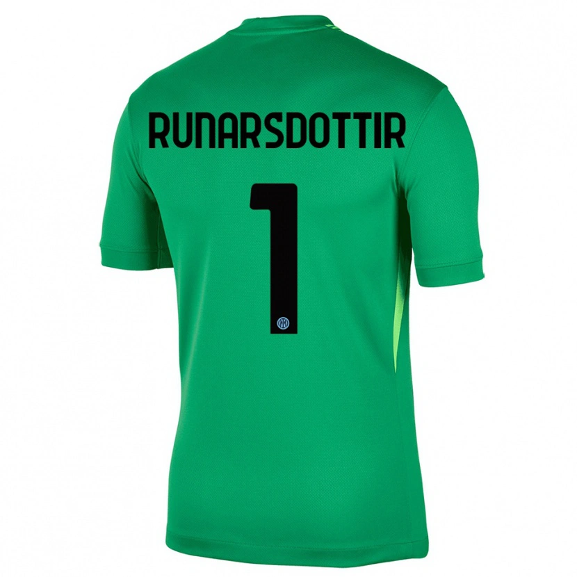Danxen Kinder Cecilía Rán Rúnarsdóttir #1 Trikot Hellgrün Schwarz Torwarttrikot 2025/26 Österreich
