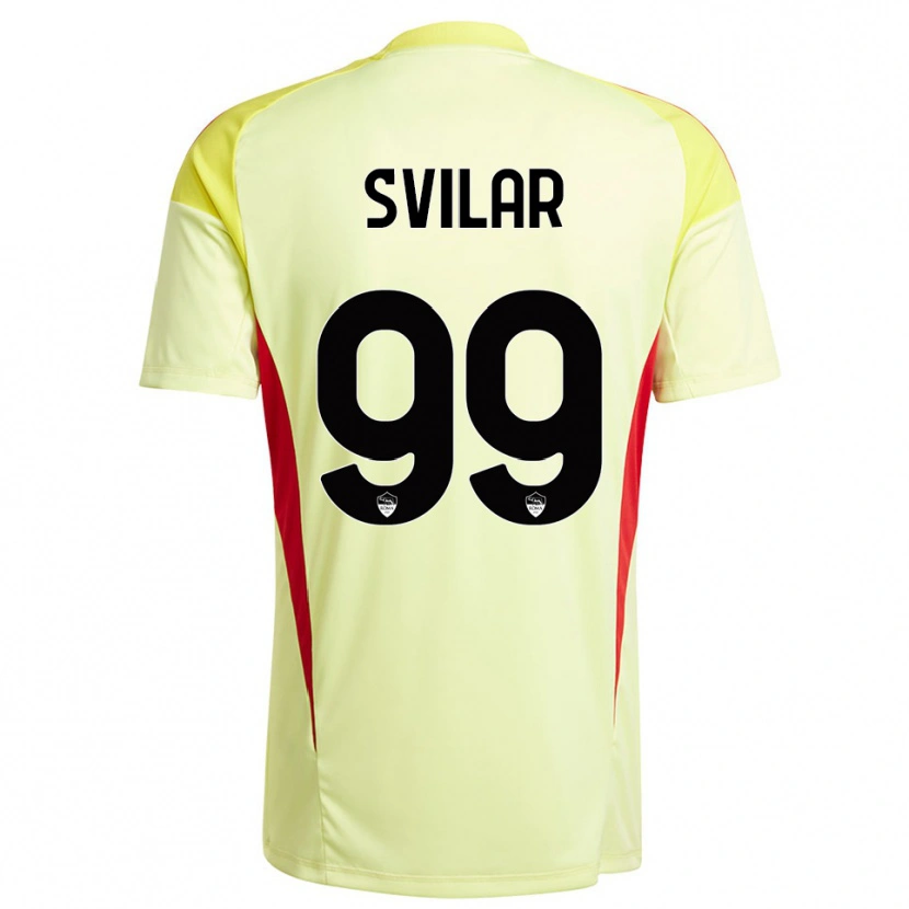 Danxen Kinder Mile Svilar #99 Trikot Hellgelb Orange Torwarttrikot 2025/26 Österreich