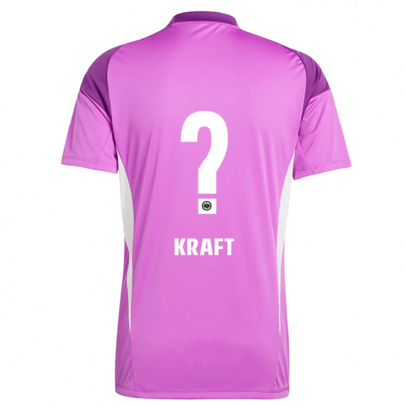 Danxen Kinder Nico Kraft #0 Trikot Flieder Weiß Torwarttrikot 2025/26 Österreich