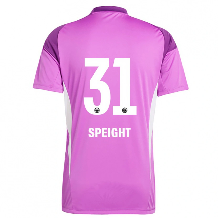 Danxen Kinder Benjamin Speight #31 Trikot Flieder Weiß Torwarttrikot 2025/26 Österreich