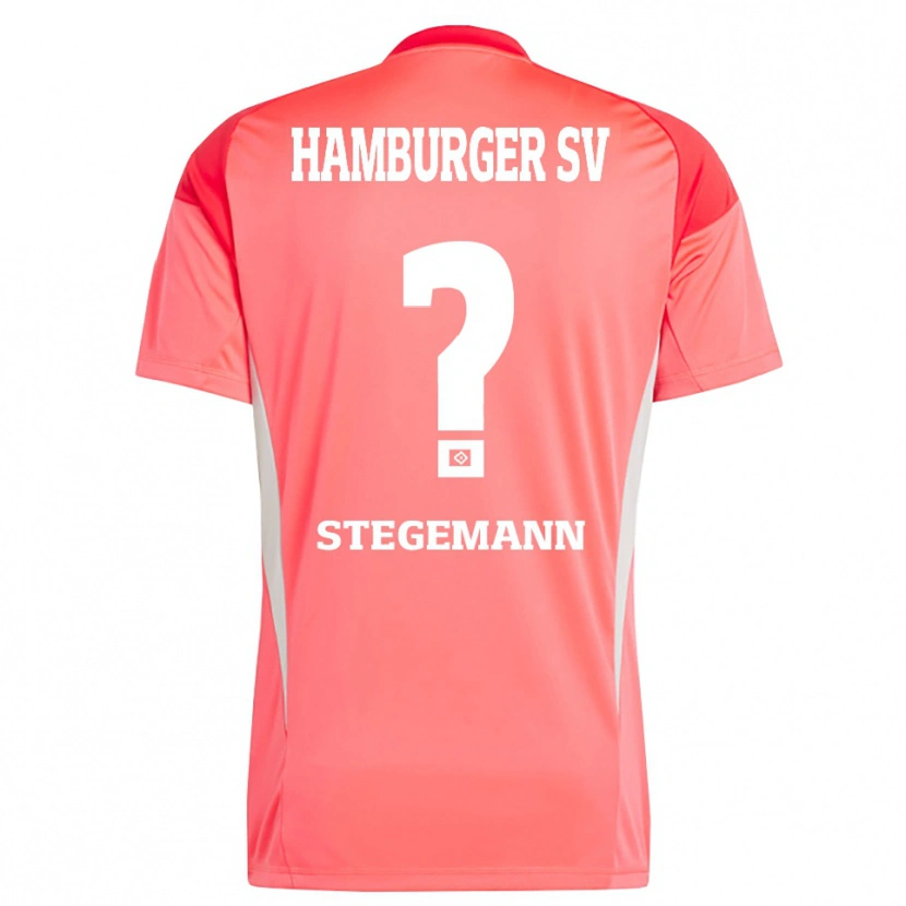 Danxen Kinder Jean-Pierre Stegemann #0 Trikot Rot Orange Torwarttrikot 2025/26 Österreich