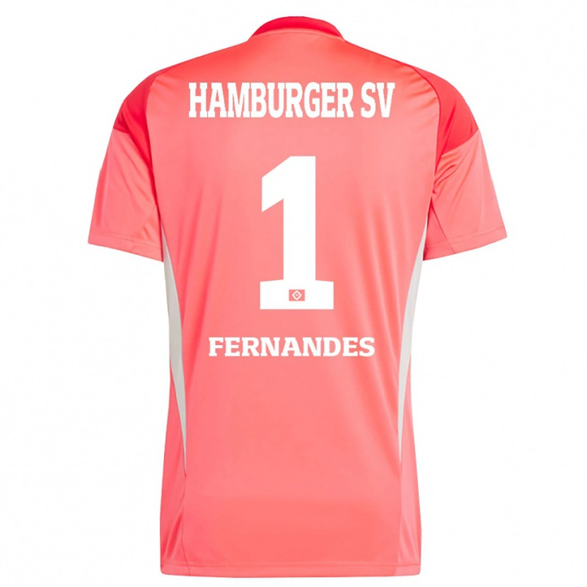 Danxen Kinder Daniel Heuer Fernandes #1 Trikot Rot Orange Torwarttrikot 2025/26 Österreich