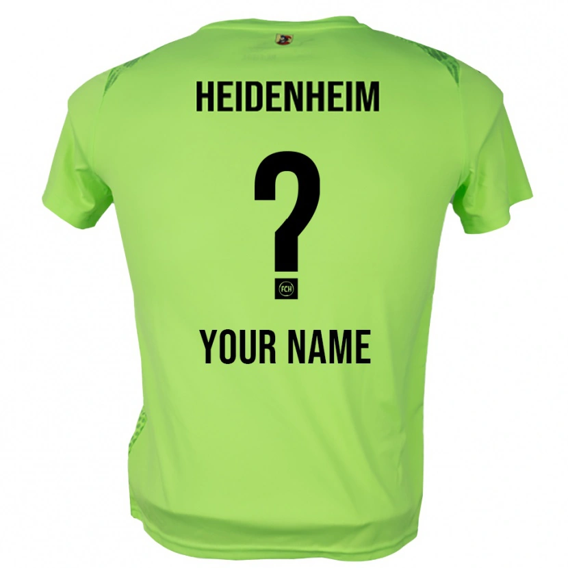 Danxen Kinder 1. FC Heidenheim Trikot Blassgrün Torwarttrikot 2025/26 Österreich