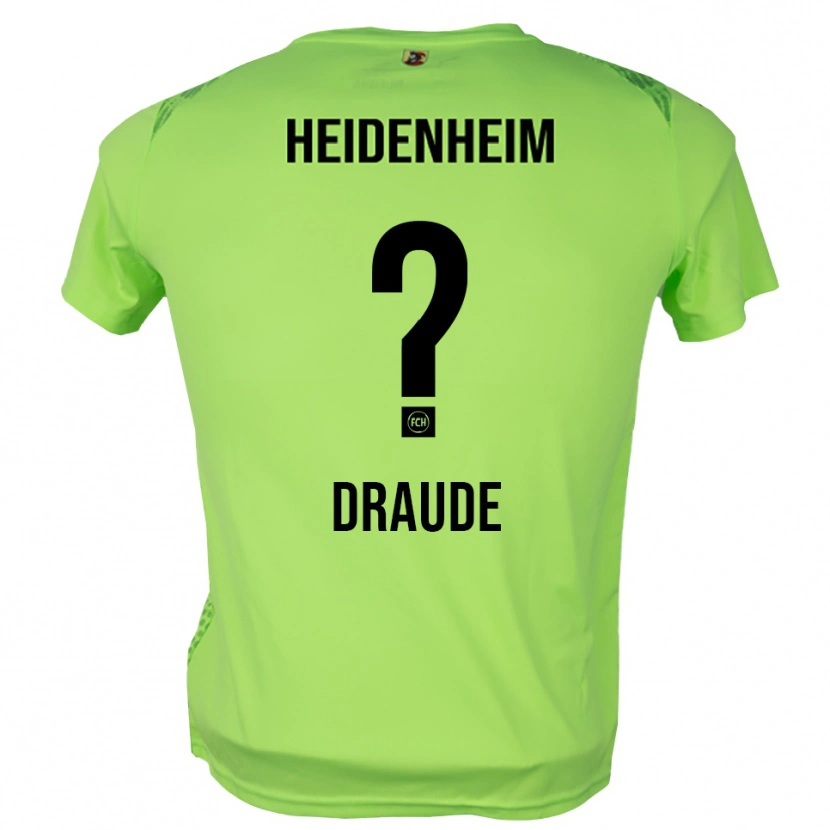 Danxen Kinder Michel Draude #0 Trikot Blassgrün Torwarttrikot 2025/26 Österreich
