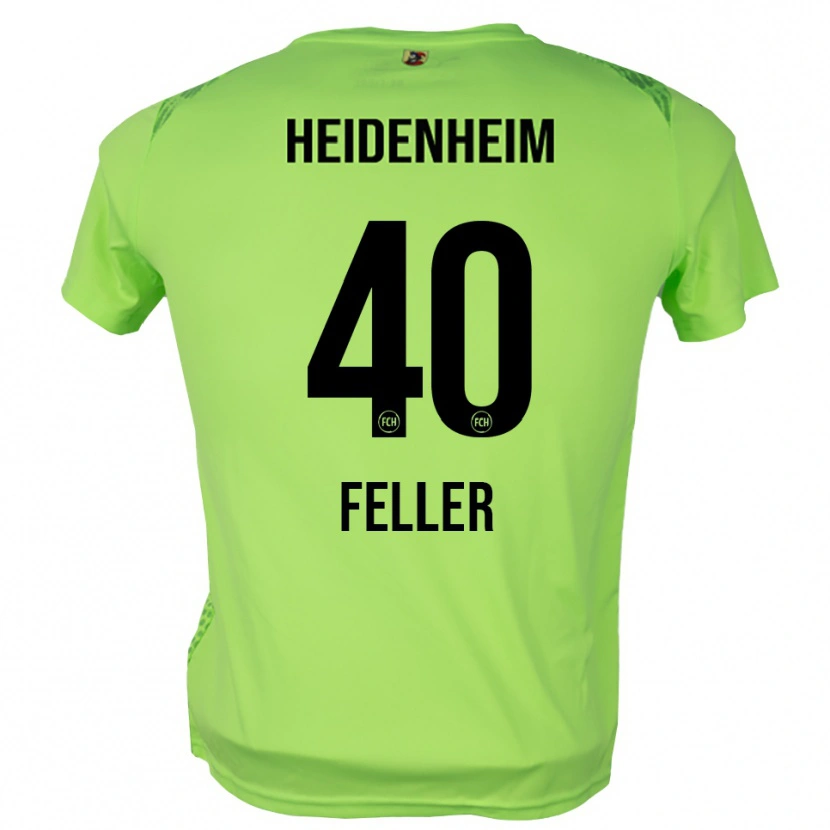 Danxen Kinder Frank Feller #40 Trikot Blassgrün Torwarttrikot 2025/26 Österreich