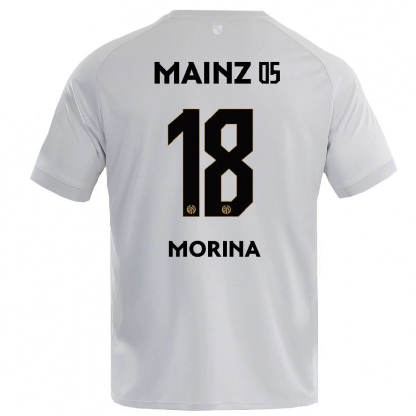 Danxen Kinder Genti Morina #18 Trikot Hellgrau Blau Torwarttrikot 2025/26 Österreich