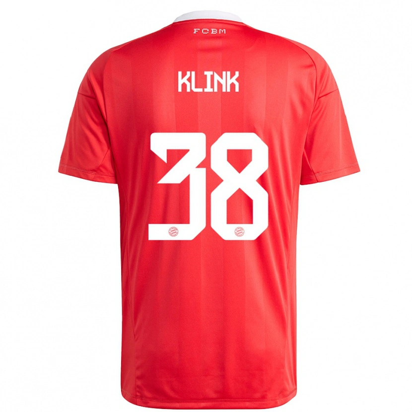Danxen Kinder Anna Klink #38 Trikot Rot Weiß Torwarttrikot 2025/26 Österreich