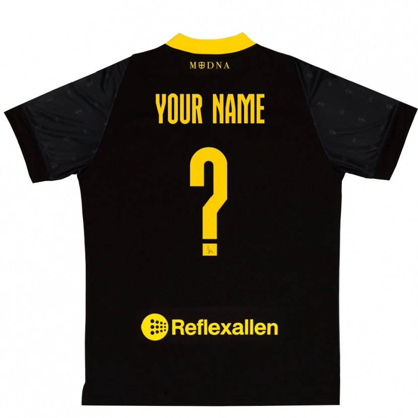 Danxen Kinder Modena FC Trikot Schwarz Gelb Torwarttrikot 2025/26 Österreich