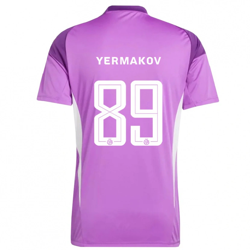Danxen Kinder Georgiy Yermakov #89 Trikot Flieder Lila Torwarttrikot 2025/26 Österreich
