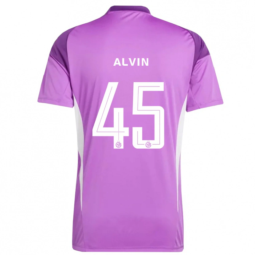 Danxen Kinder Glenn Alvin #45 Trikot Flieder Lila Torwarttrikot 2025/26 Österreich