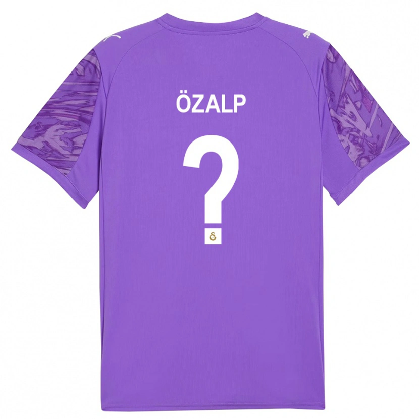 Danxen Kinder Hamza Özalp #0 Trikot Lila Weiß Torwarttrikot 2025/26 Österreich