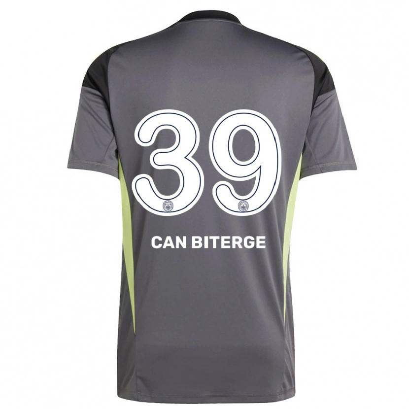 Danxen Kinder Engin Can Biterge #39 Trikot Dunkelgrau Schwarz Torwarttrikot 2025/26 Österreich