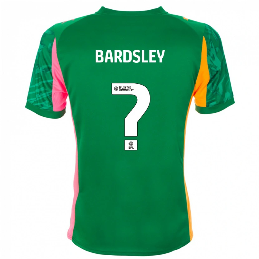 Danxen Herren Harvey Bardsley #0 Trikot Grün Orange Torwarttrikot 2025/26 Österreich