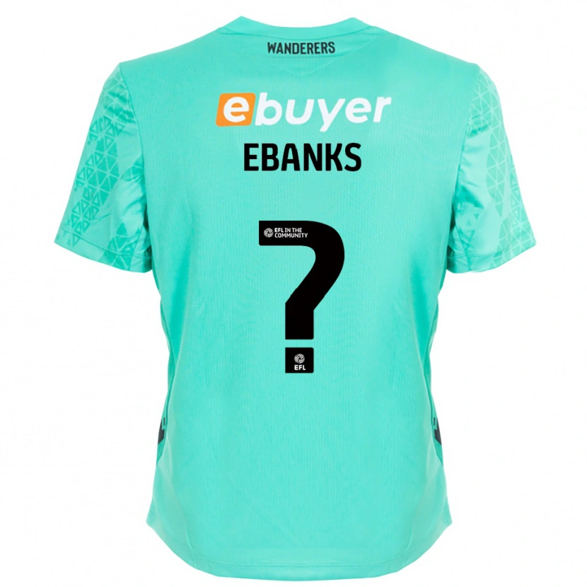 Danxen Herren Eve Ebanks #0 Trikot Aqua Schwarz Torwarttrikot 2025/26 Österreich