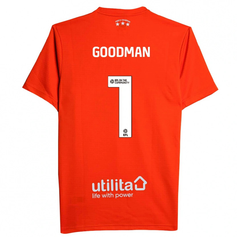 Danxen Herren Owen Goodman #1 Trikot Rot Weiß Torwarttrikot 2025/26 Österreich