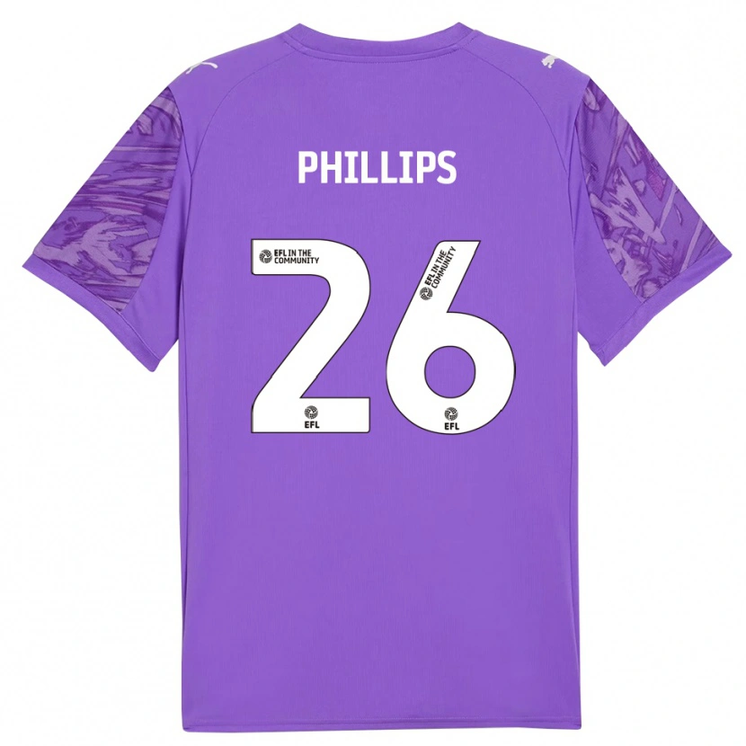 Danxen Herren Noah Phillips #26 Trikot Dunkelviolett Torwarttrikot 2025/26 Österreich