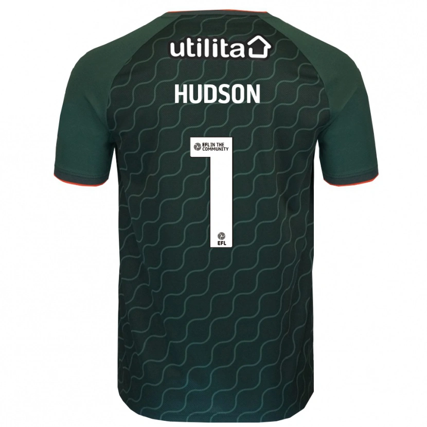 Danxen Herren Sarah Hudson #1 Trikot Dunkelgrün Torwarttrikot 2025/26 Österreich