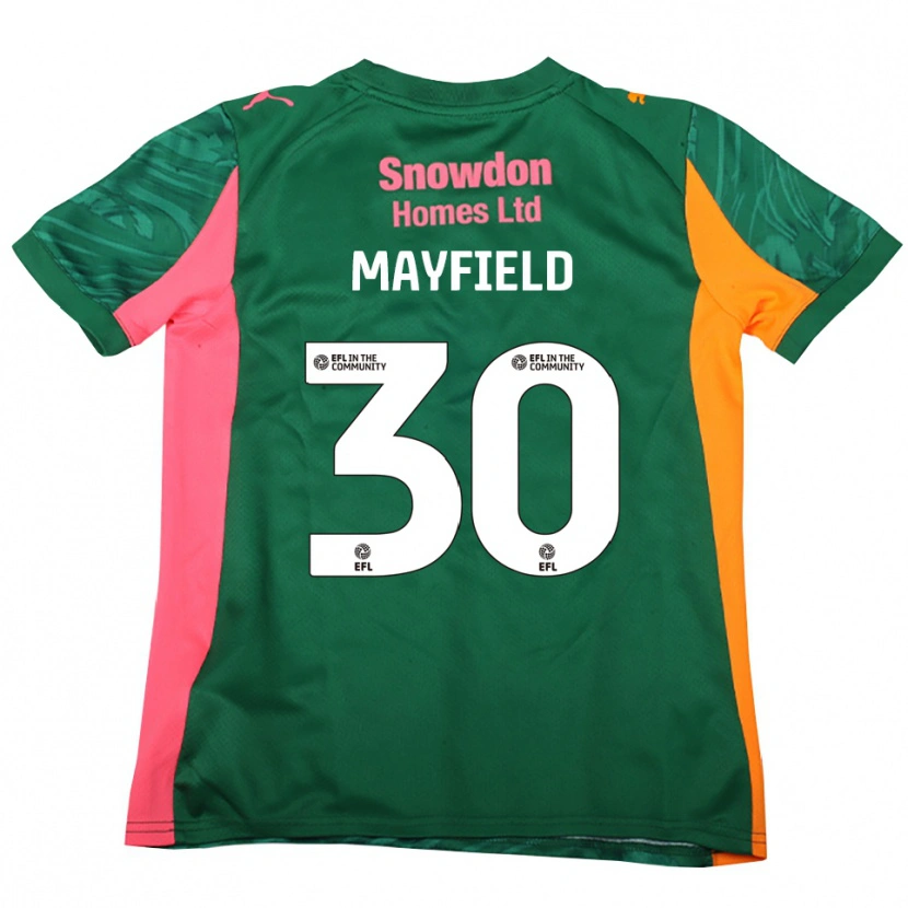 Danxen Herren Holly Mayfield #30 Trikot Dunkelgrün Rosa Torwarttrikot 2025/26 Österreich