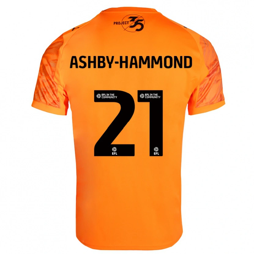 Danxen Herren Luca Ashby-Hammond #21 Trikot Orange Schwarz Torwarttrikot 2025/26 Österreich