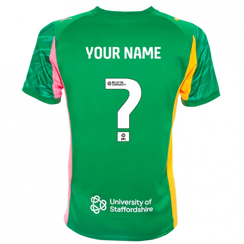 Danxen Herren Port Vale Trikot Grün Rosa Orange Torwarttrikot 2025/26 Österreich