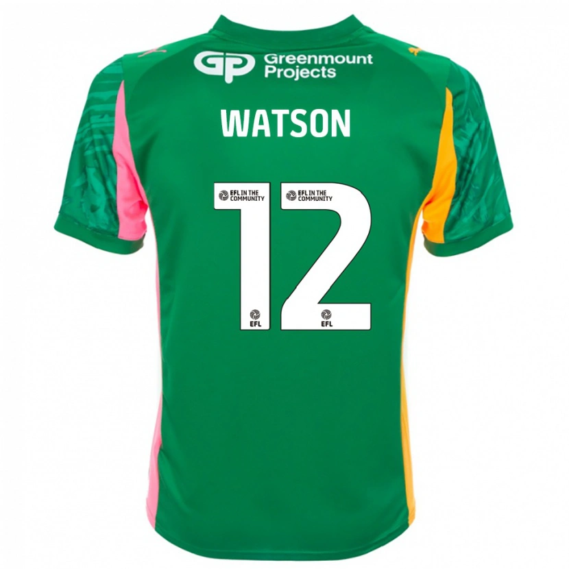 Danxen Herren Tom Watson #12 Trikot Grün Rosa Orange Torwarttrikot 2025/26 Österreich