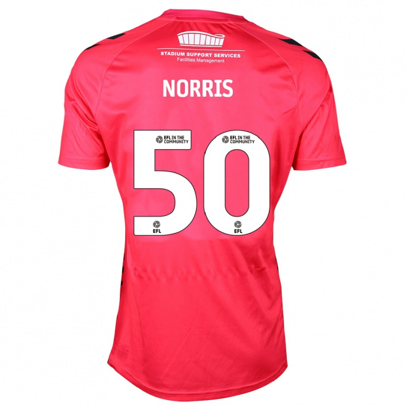 Danxen Herren Will Norris #50 Trikot Rot Weiß Torwarttrikot 2025/26 Österreich