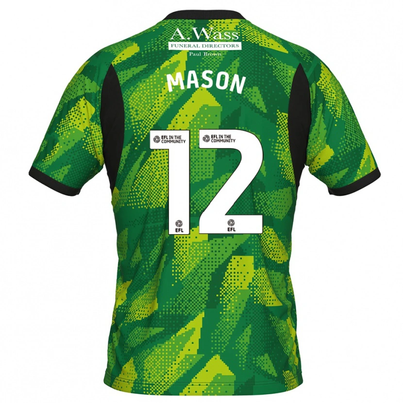 Danxen Herren Owen Mason #12 Trikot Grün Schwarz Torwarttrikot 2025/26 Österreich