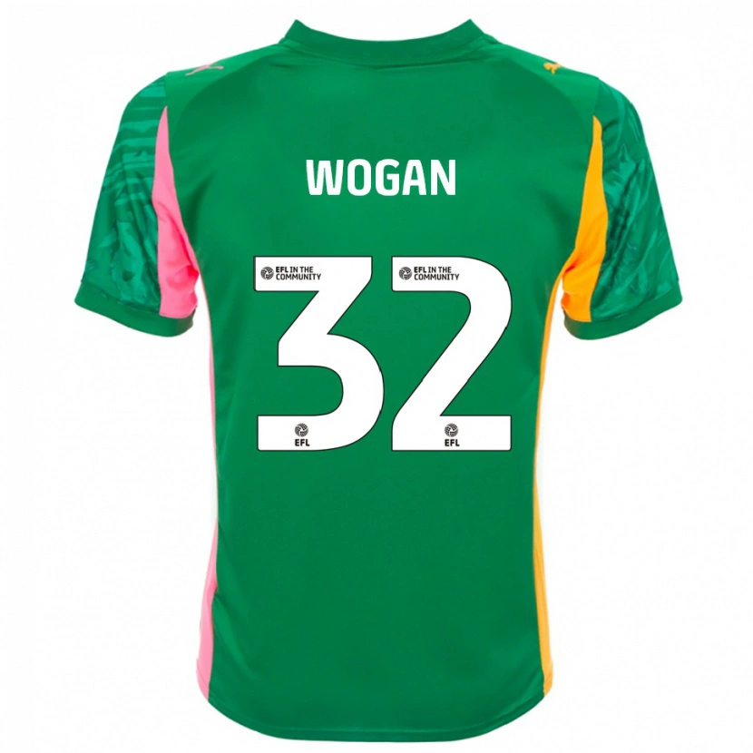 Danxen Herren Andrew Wogan #32 Trikot Grün Rosa Weiß Torwarttrikot 2025/26 Österreich
