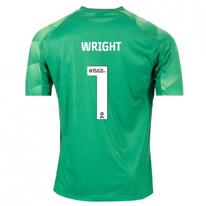 Danxen Herren Joe Wright #1 Trikot Grün Weiß Torwarttrikot 2025/26 Österreich