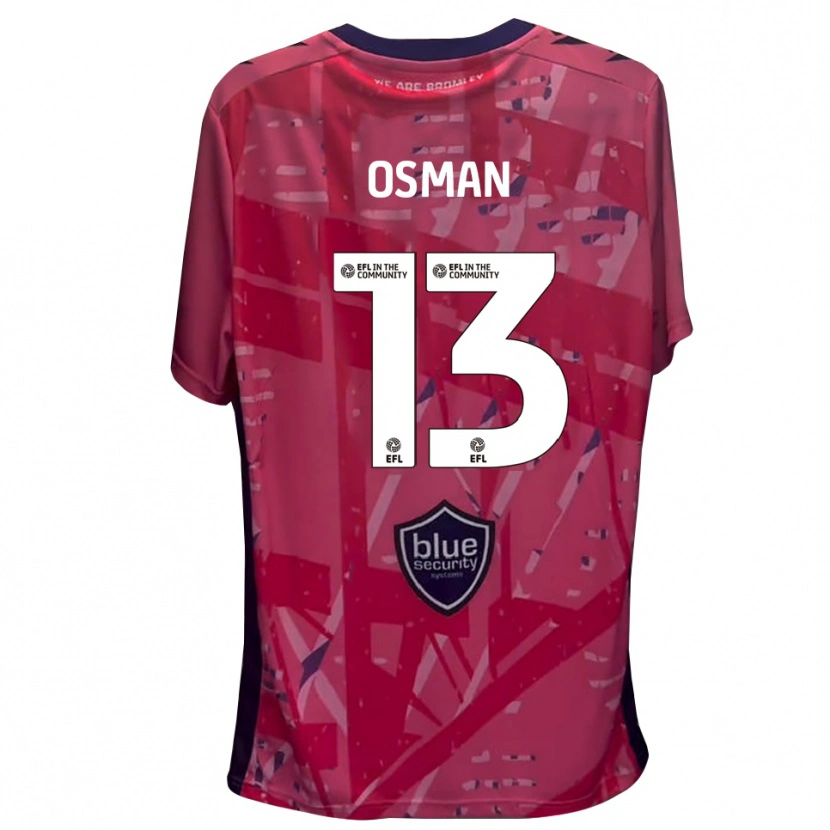 Danxen Herren Cemal Osman #13 Trikot Pink Weiß Torwarttrikot 2025/26 Österreich
