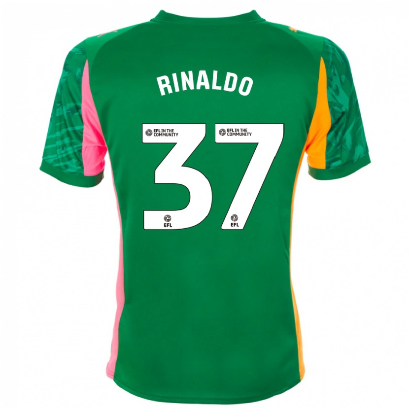 Danxen Herren Ashton Rinaldo #37 Trikot Grün Rosa Orange Torwarttrikot 2025/26 Österreich