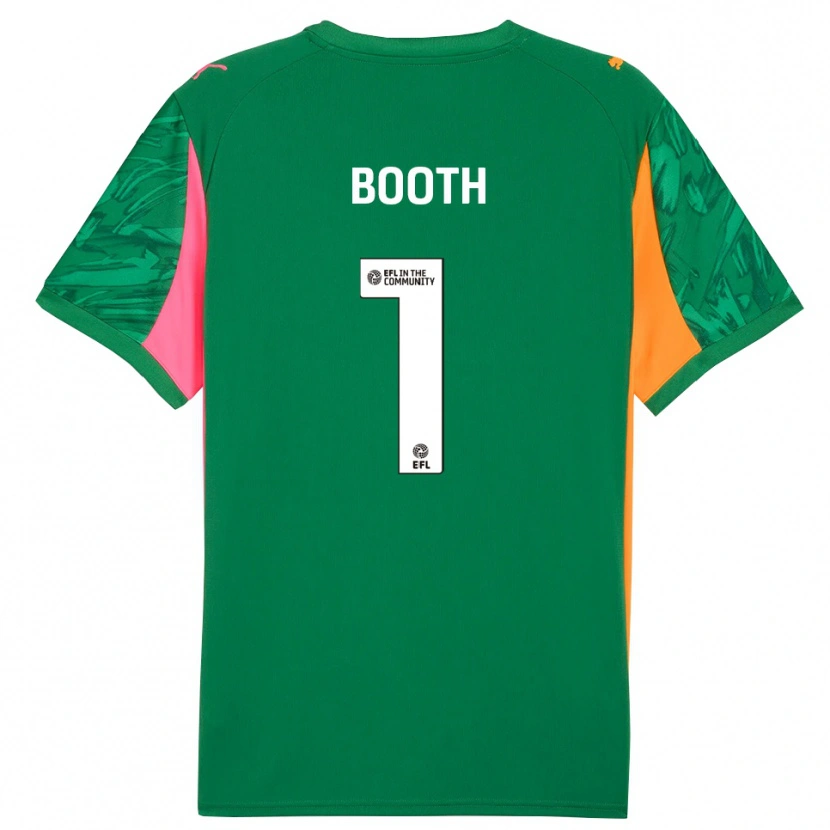 Danxen Herren Tom Booth #1 Trikot Grün Rosa Orange Torwarttrikot 2025/26 Österreich