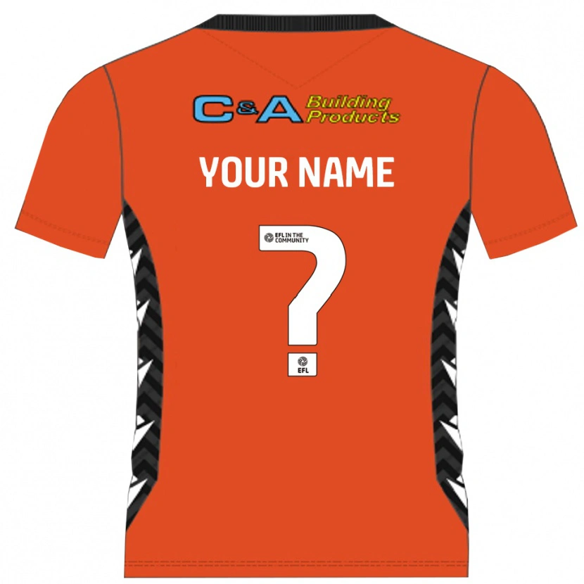 Danxen Herren Gillingham FC Trikot Orange Schwarz Torwarttrikot 2025/26 Österreich
