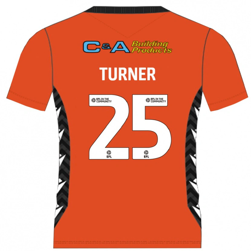 Danxen Herren Jake Turner #25 Trikot Orange Schwarz Torwarttrikot 2025/26 Österreich