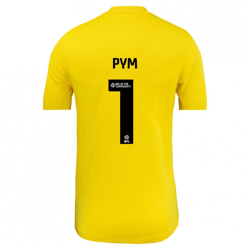 Danxen Herren Christy Pym #1 Trikot Gelb Schwarz Torwarttrikot 2025/26 Österreich