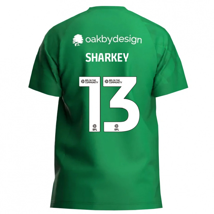 Danxen Herren Toby Sharkey #13 Trikot Grün Weiß Torwarttrikot 2025/26 Österreich