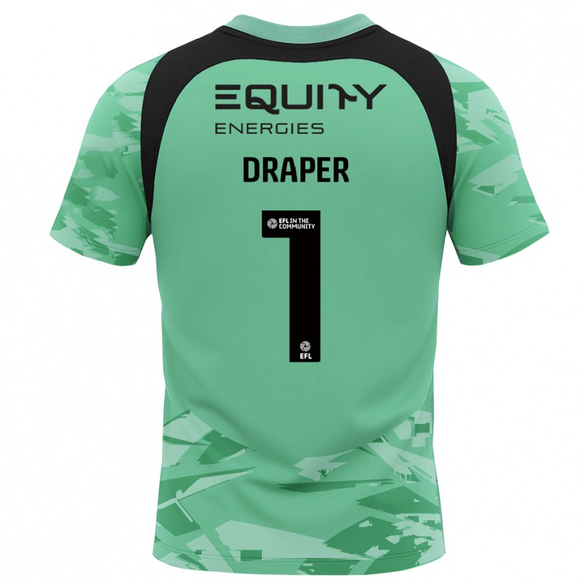 Danxen Herren Anna Draper #1 Trikot Hellgrün Glack Torwarttrikot 2025/26 Österreich