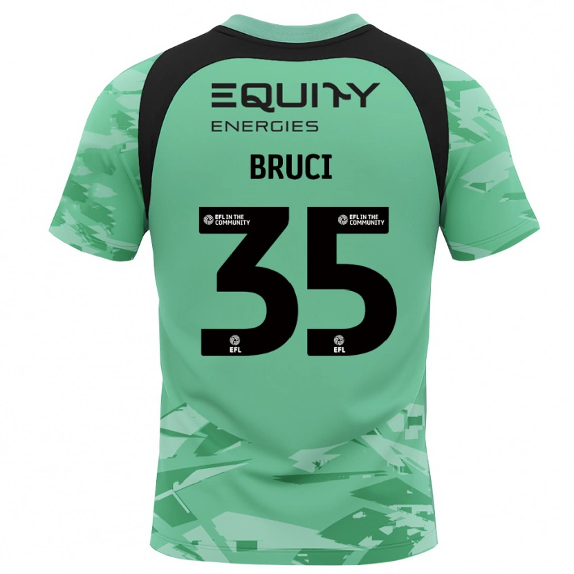 Danxen Herren Izabella Bruci #35 Trikot Hellgrün Glack Torwarttrikot 2025/26 Österreich