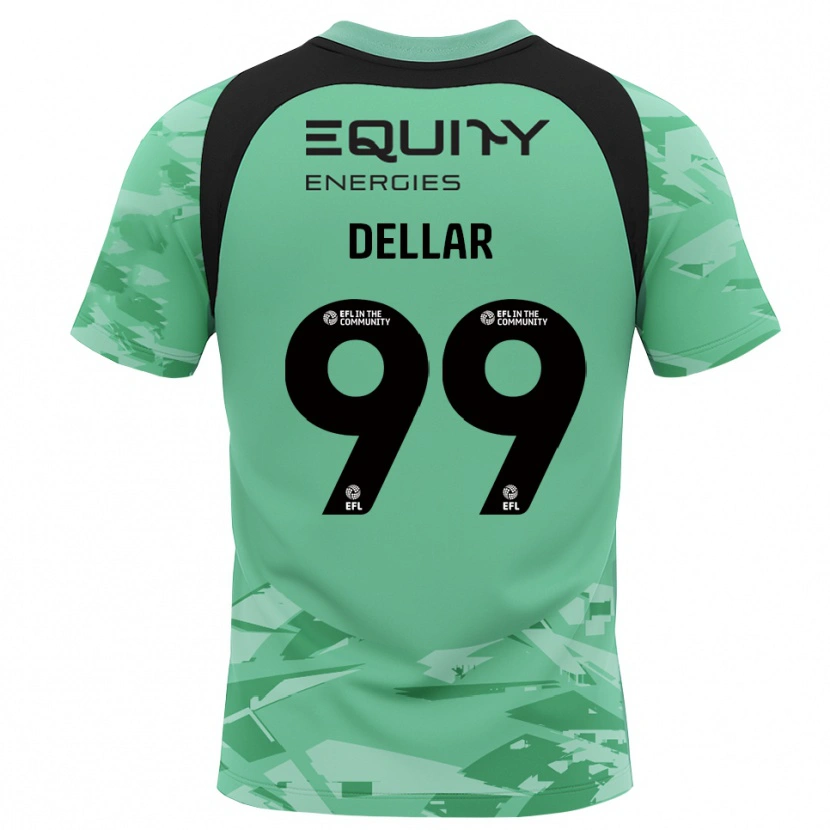 Danxen Herren Megan Dellar #99 Trikot Hellgrün Glack Torwarttrikot 2025/26 Österreich