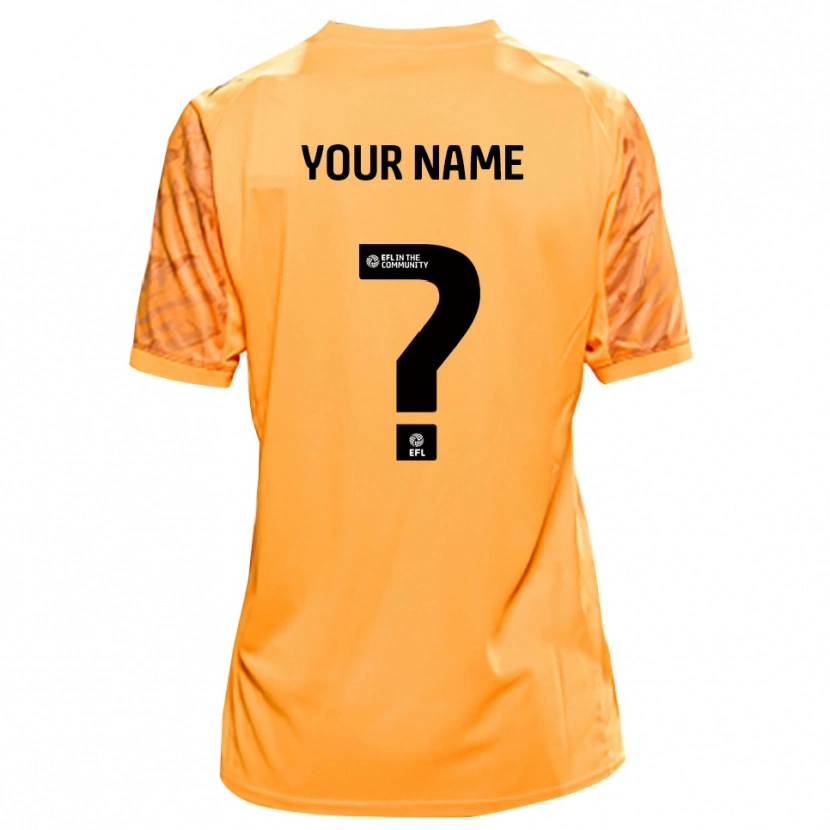 Danxen Herren Oldham Athletic Trikot Orange Schwarz Torwarttrikot 2025/26 Österreich