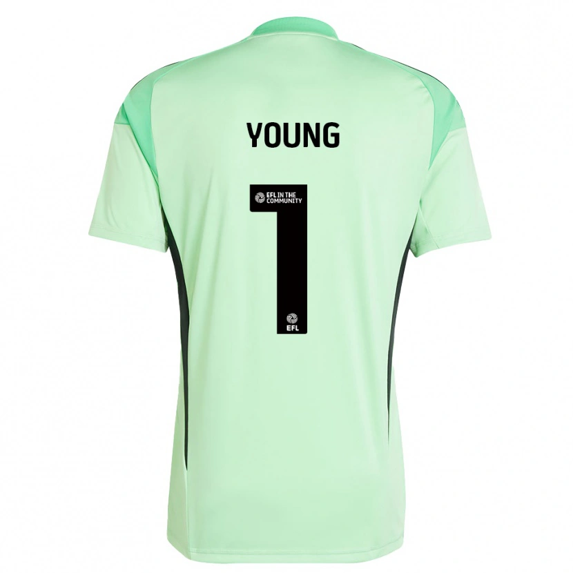 Danxen Herren Matthew Young #1 Trikot Hellgrün Schwarz Torwarttrikot 2025/26 Österreich