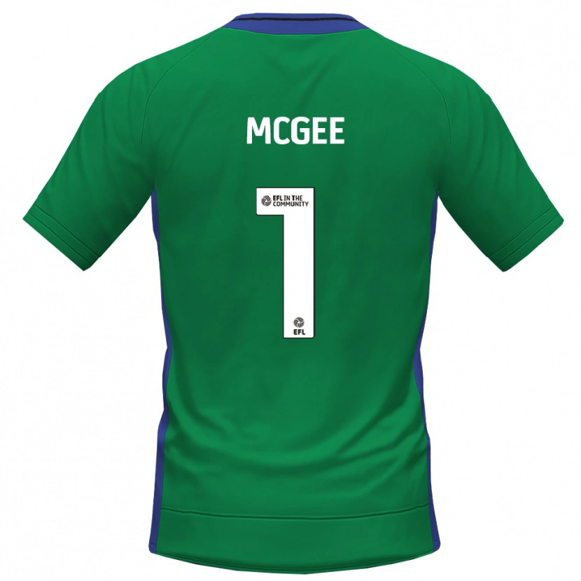 Danxen Herren Luke McGee #1 Trikot Grün Blau Torwarttrikot 2025/26 Österreich