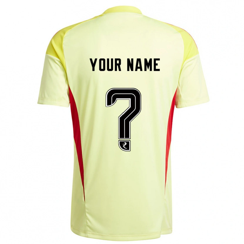 Danxen Herren Celtic Trikot Gelb Rot Torwarttrikot 2025/26 Österreich
